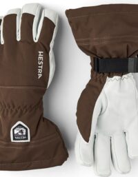 Hestra Hestra Army Leather Heli Ski 5-finger Espresso