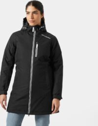 Helly Hansen Dam Long Belfast Vinterjacka Med Isolering Svart XS