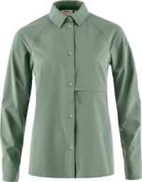Fjällräven Women's Abisko Trekking Shirt Patina Green