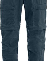 Fjällräven Men's Abisko Hybrid Trail Trousers Zip-Off Navy