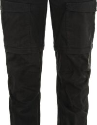 Fjällräven Women's Abisko Hybrid Trail Trousers Zip-Off Black