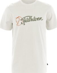 Fjällräven Men's Archive Logo T-Shirt Eggshell