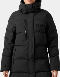 Helly Hansen Dam Adore Lättviktig Fodrad Parkass Svart L