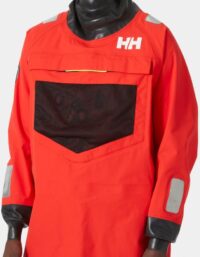 Helly Hansen Herr Ægir Ocean Andningsbar Smocköverdel Röd L