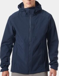 Helly Hansen Herr Paramount Softshell Jacka Med Huva Marinblå XL