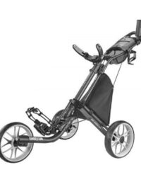 Caddytek EZ TOUR Quickfold Golfvagn med 3 Hjul - Mörkgrå