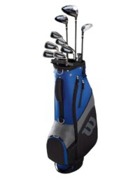 Wilson 1200 TPX Men Full Golf Set Graphite/Steel Extra Long-Right