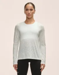 Casall Soft Texture Long Sleeve - Misty Green, Unisex, XL