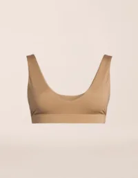 Casall Soft Touch Padded Sportsbra - Ljus Khaki för Kvinnor, XL