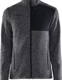 Craft ADV Explore Heavy Fleece Jacket M Herr Mörkgrå L | Mellanlager Tröja