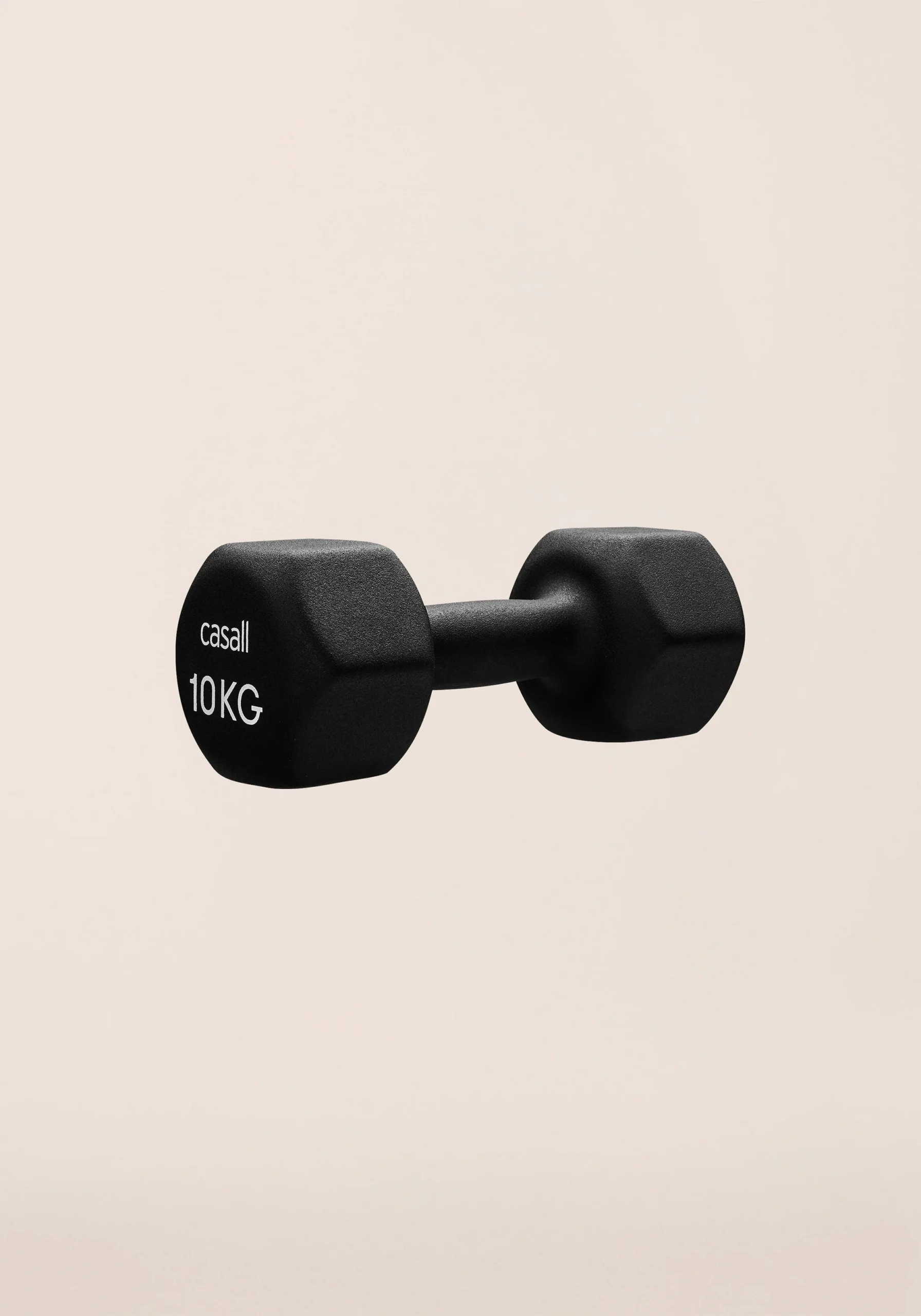 Casall Classic Dumbbell 10kg - Svart/vit