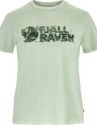 Fjällräven Women's Lush Logo T-Shirt Soft Jade