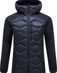 Peak Performance Men's Helium Down Hybrid Hood Black